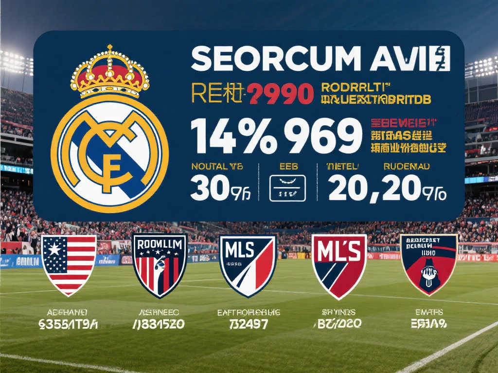 美媒评全球俱乐部价值榜:皇马称霸,美职联五强上榜 美媒评全球俱乐部价值榜:皇马称霸,美职联五强上榜