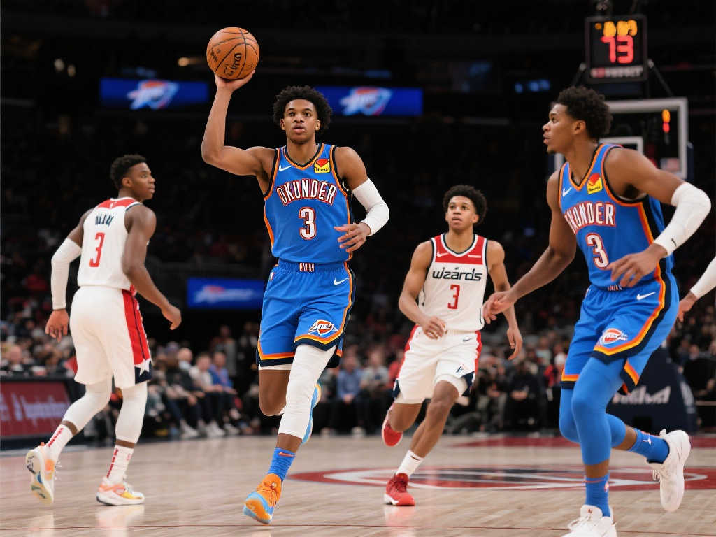 NBA半程揭秘：奇才的低谷与雷霆骑士的辉煌齐创历史新篇！